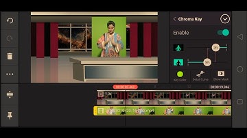 How to Chroma key enable in kinemaster2022 new