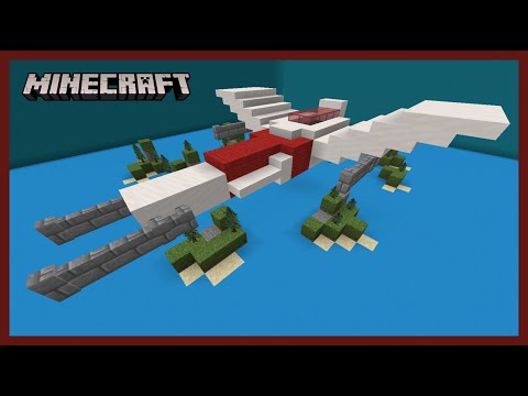 How to Make Space Ship │ Minecraft Build Tutorial