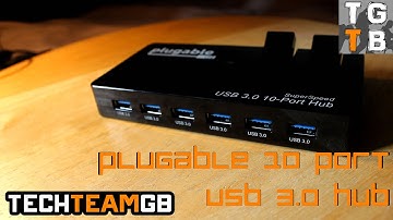 Plugable USB 3.0 10 Port Hub Review