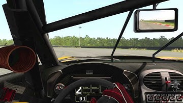 rFactor 2 - Chevrolet Corvette C6.R GT2 - Palm Beach - Gameplay and Replay