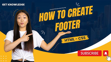 Create Apple Website Footer With HTML CSS | Get Knowledge