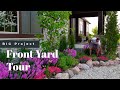 Front yard garden tour wildflowers perennials  our big project sneak peek