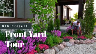 Front Yard Garden Tour, Wildflowers, Perennials &amp; Our Big Project Sneak Peek!!!