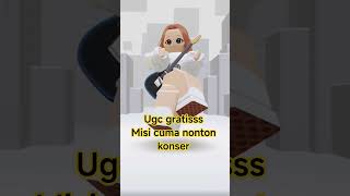 UGC gratis Gitar Billie Elise Event Roblox #shorts #roblox #ugc #robloxtrend