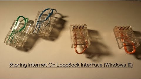 Create Loopback Interface & Share Internet On It (Windows 10)[FULL HD/1080p]