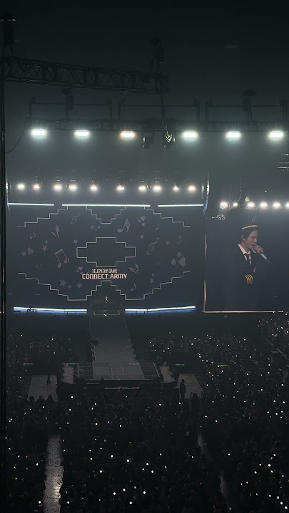 [4K] Ment - BTS Jin - #runseokjin_eptour 7/19 D2 Anaheim Honda Center - 직캠 FANCAM
