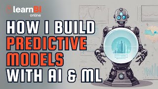 How I Build Predictive Analytics Models With AI