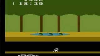 Pitfall Gameplay - Atari 2600