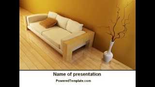 Lounge PowerPoint Template by PoweredTemplate.com