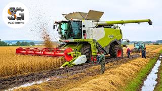 95 GIGANTISCHE MASCHINEN am LIMIT| Wie diese Kolosse die Ernte unter Hochdruck meistern