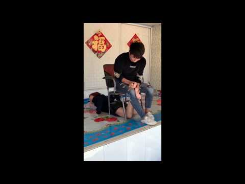 Chinese Tickle Chair Prank - Try Not To Laugh!