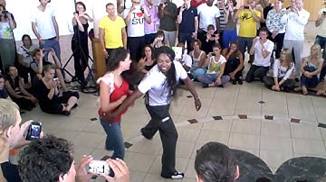 Pasty & Josta zouk workshop demo @ salsa/zouk beach festival