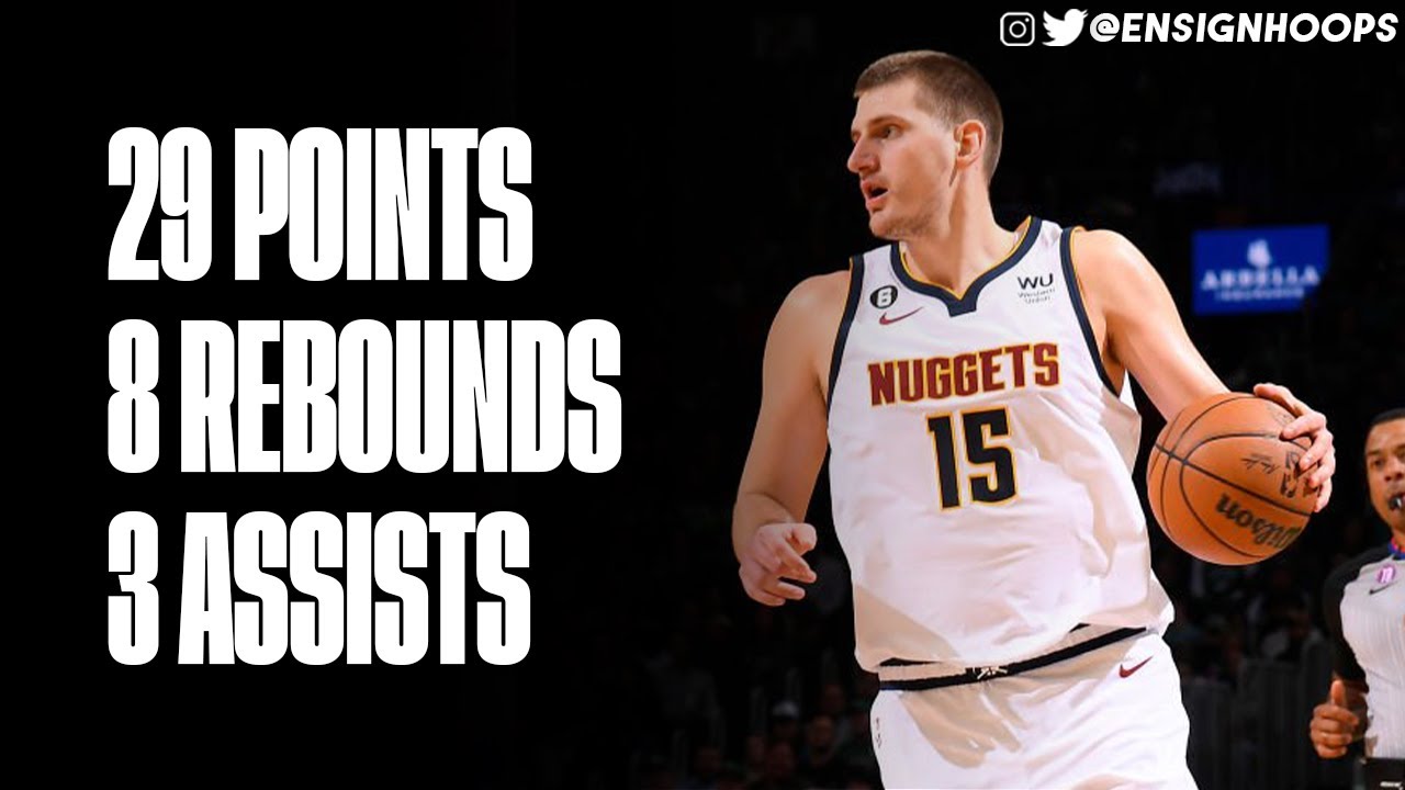 Nikola Jokic 29 Points 8 Rebounds Vs Boston Celtics Highlights 