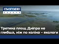 Позеленів та обмілів: Дніпро на межі екологічного лиха