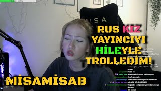 Misamisab The Cihan Rus Kiz Yayinciyi Hi̇leyle Trolledi̇m Çildirdi İzliyor