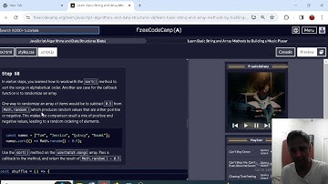 Learn Basic String and Array Methods by Building a Music Player step 68