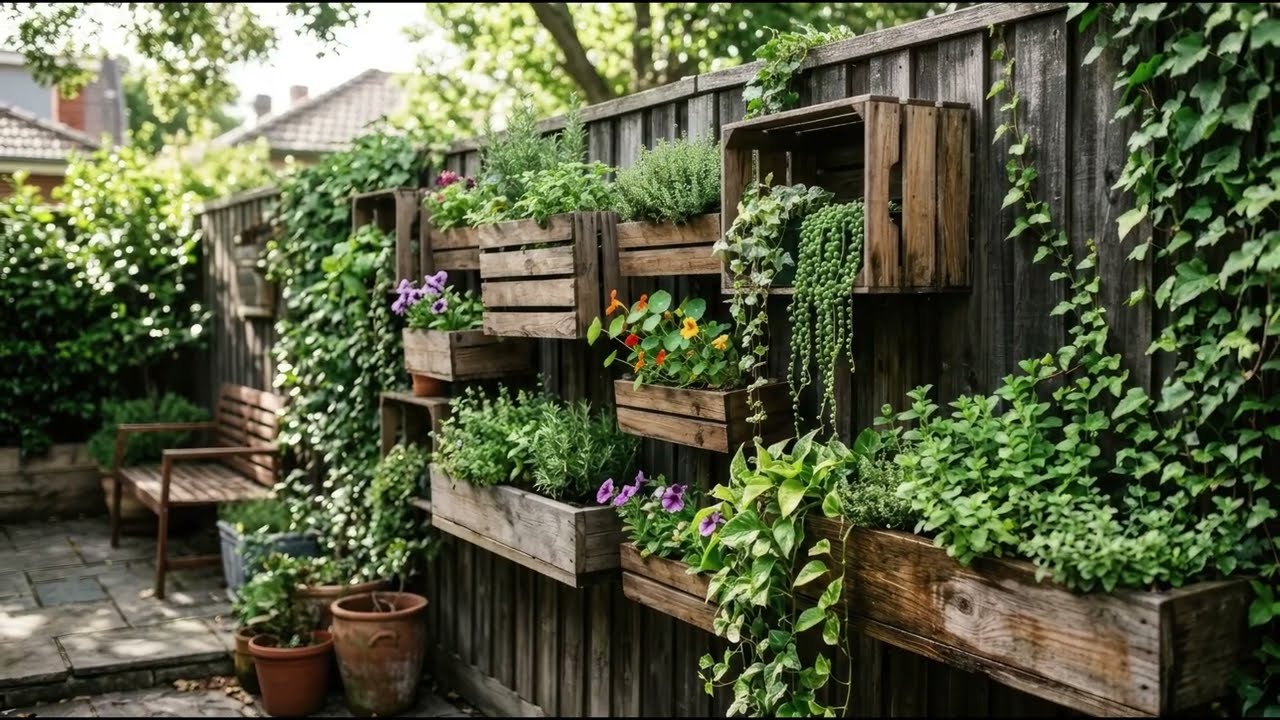DIY Upcycled Garden Decor: Stunning Small Garden Ideas for Beautiful Outdoor Living