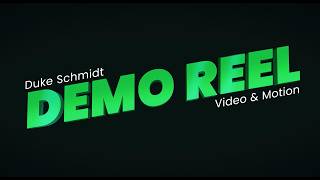 Motion Graphics Demo Reel - Duke Schmidt