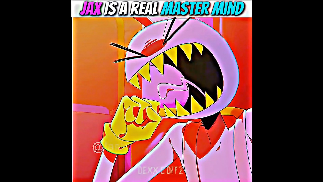 Jax is a Real Master Mind ☠️ || Digital Circus #digitalcircus #edit #jax