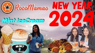 Places to visit in KHARADI Pune | Mint Ice cream | RocoMamas | World Trade Centre | New Year 2024 🎁
