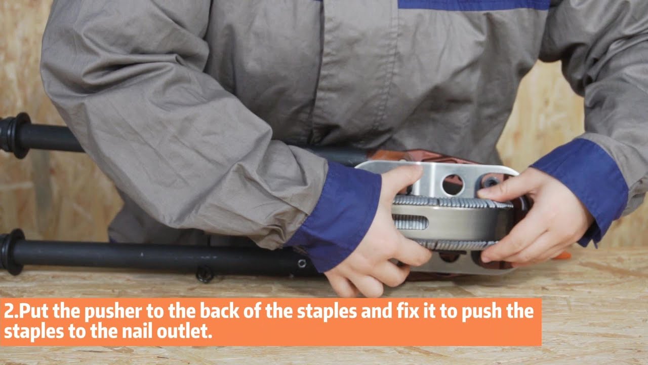 KAMSIN Manual Hog Ring Gun/plier Heavy-duty C50(How to use)