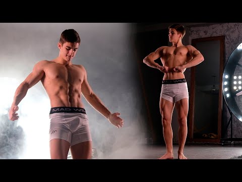 The Best Young Muscle Model In the World! | Kikboxer Mark
