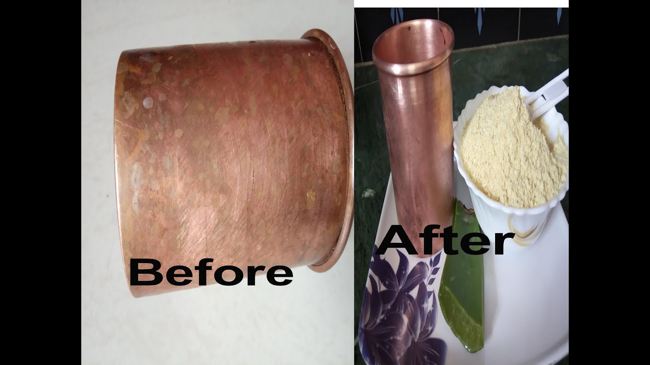 Homemade pitambari powder|How to clean copper&Brass Vessels| how to prepare pitambari  powder at home - YouTube
