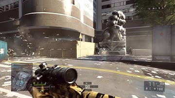 Battlefield 4™: quick scoping, close aggressive sniping