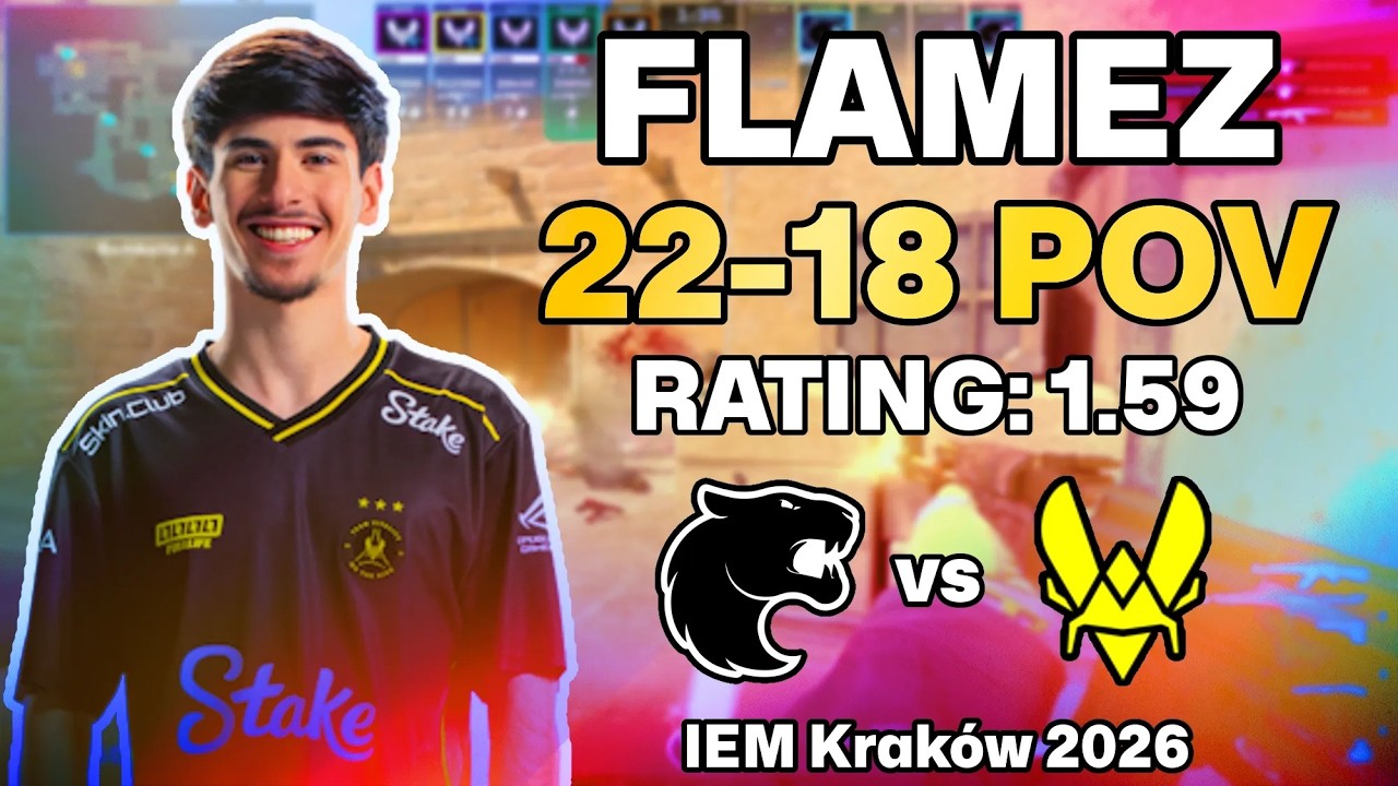 FLAMEZ 22-18 POV vs FURIA (Mirage) | GRAND FINAL IEM Kraków 2026