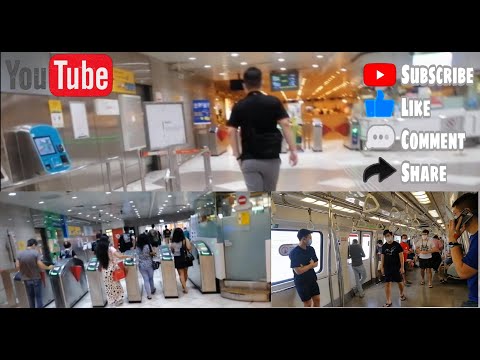 รีวิว​ การเดินทาง​ ใช้​บริการ​รถไฟฟ้า​ ในสิงคโปร์​ Singapore​ MRT​ สิงคโปร์​ การคมนาคม​ สดวกสบาย​