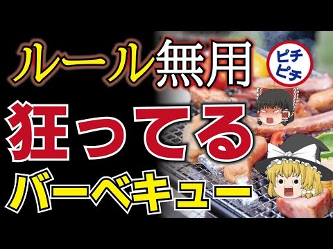 【ゆっくり解説】炎上！狂ってるバーベキュー！非常識すぎるバーベキューの実態とは