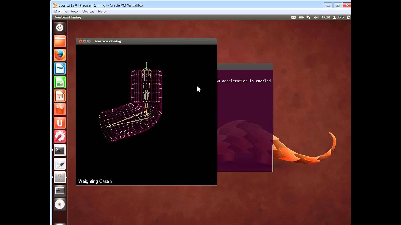 Vertex Skinning (in C++ & OpenGL) - YouTube