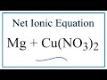 Net Ionic Equations and Spectator Ions