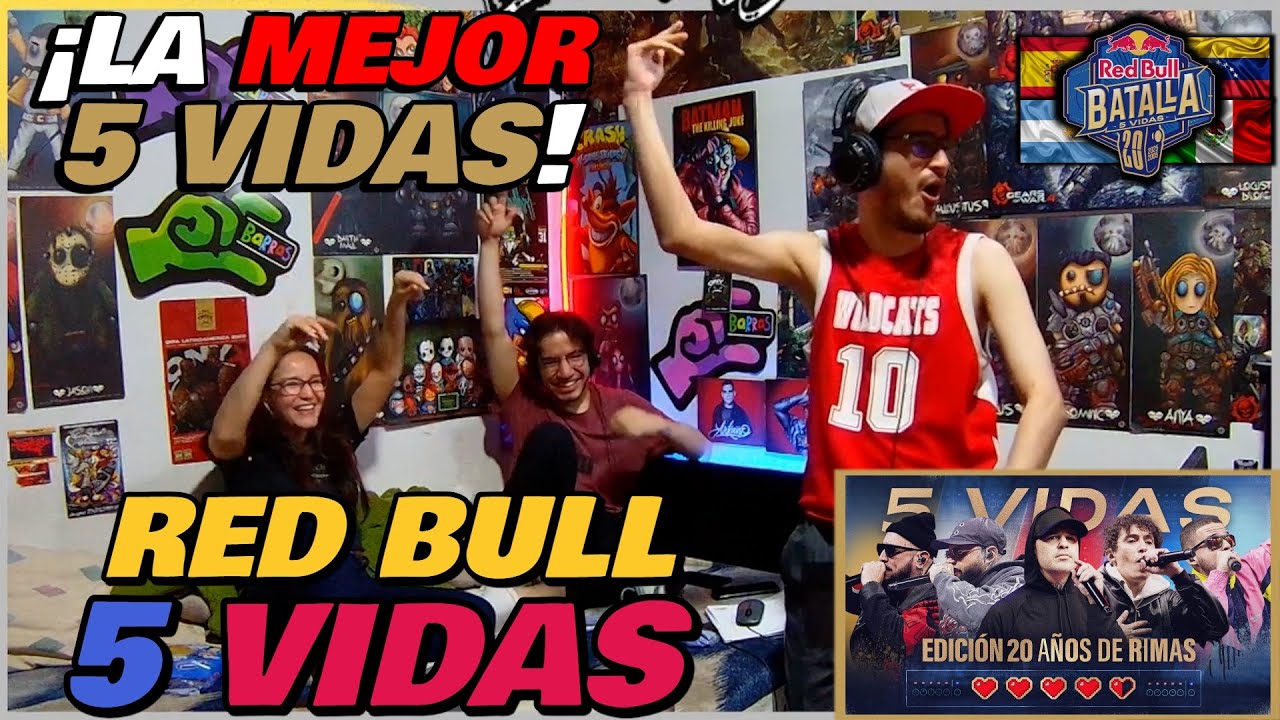 🔴COLOMBIANOS REACCIONAN a RED BULL 5 VIDAS - ¡LA MEJOR EDICIÓN! [MCKLOPEDIA/PIEZAS/HADRIAN/ARKANO..]