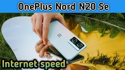 How To Set Internet Connection Setting In Oneplus Nord N20 Se, Show Network Speed