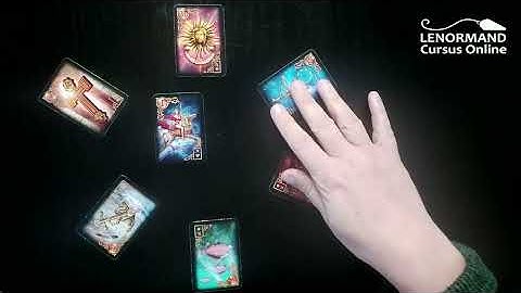 Lenormand combi kaarten Ruiter: kaart 31 t/m 36