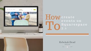 How to create events on Squarespace 7.1