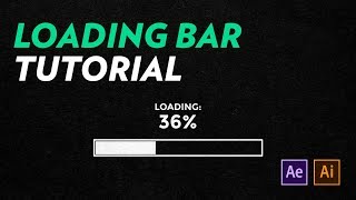 Simple and Stylish Loading Bar - After Effects Tutorial