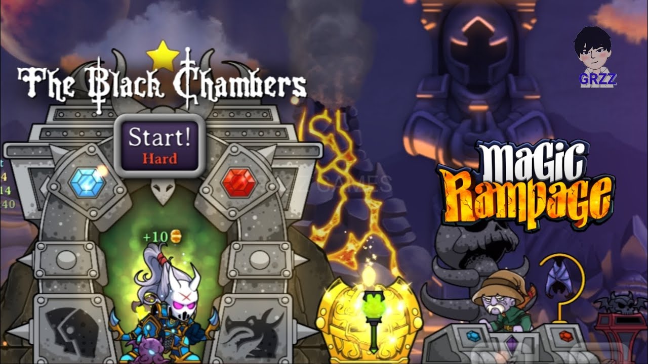 Magic Rampage Weekly Dungeon | Full Gameplay | The Black Chambers 