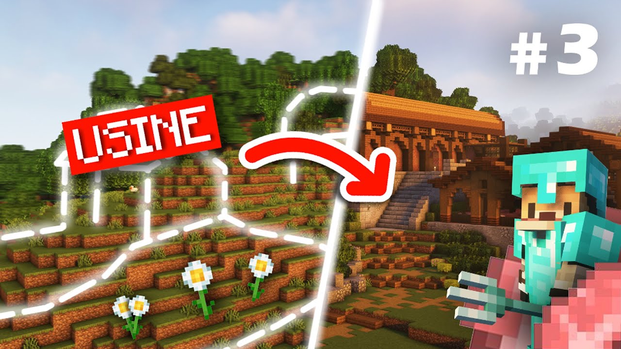 J'AI CONSTRUIT UNE USINE A COCHON EN SURVIE ! Minecraft Survie 1.20