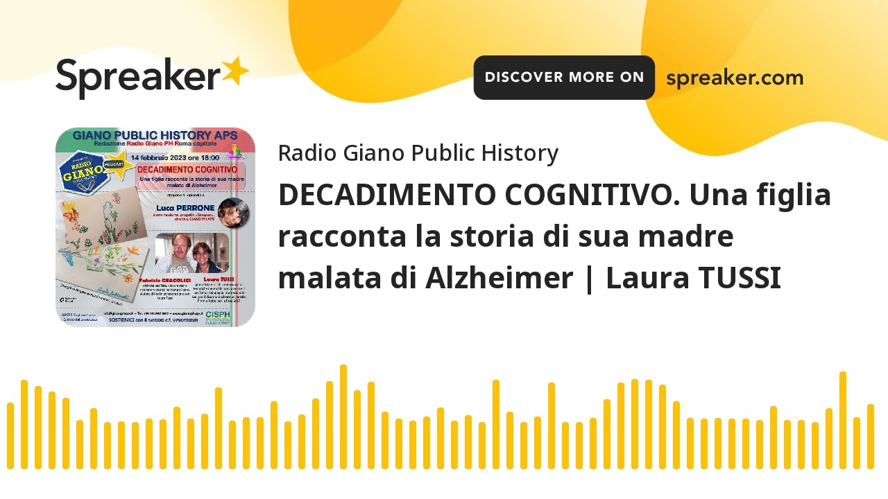 DECADIMENTO COGNITIVO. Una figlia racconta la storia di sua madre malata di Alzheimer | Laura TUSSI