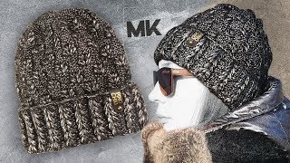СТИЛЬНАЯ ШАПКА ИЗ ПРЯЖИ METALLIC / Подробный МК по вязанию женской шапки спицами СТИЛЬНАЯ ШАПКА ИЗ ПРЯЖИ METALLIC / Подробный МК по вязанию женской шапки спицами