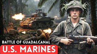 Fall Asleep To | Complete History of the U.S. Marines at Guadalcanal | WW2 Relaxing War Documentary