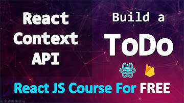 Build a TODO app with React and Firebase • React Context • PART 13