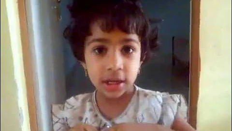 mokshasri sai vemuri nursery rhymes(3 years