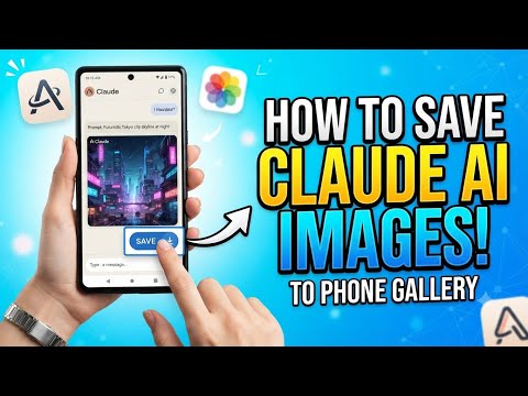 How to Save Claude AI Generated Images to Phone Gallery (Android ) | Save Image form Claude AI App