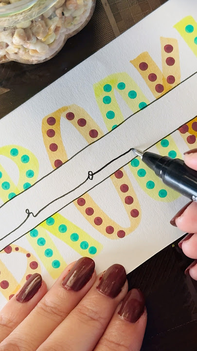 Subscribers Name Lettering Card💖#shorts #handlettering #lettering #art