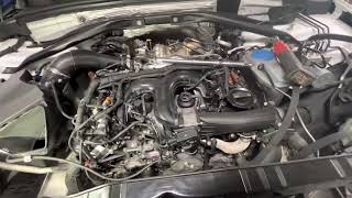 AUDI Q5 TDI MYSTERY COOLANT LEAK OFF THE FRONT OF ENGINE