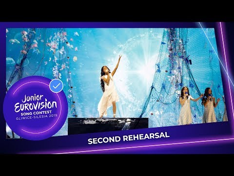 Spain 🇪🇸 - Melani Garcia - Marte - Second Rehearsal - Junior Eurovision 2019