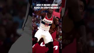 What if Michael Jordan played on todays wizards 🤨 #nba2k24